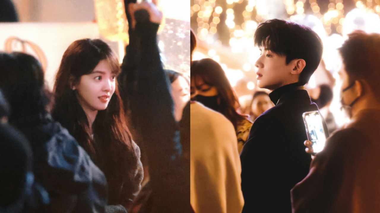 《难哄》路透曝光,白敬亭英雄救美章若楠,男方战损宿命感拉满