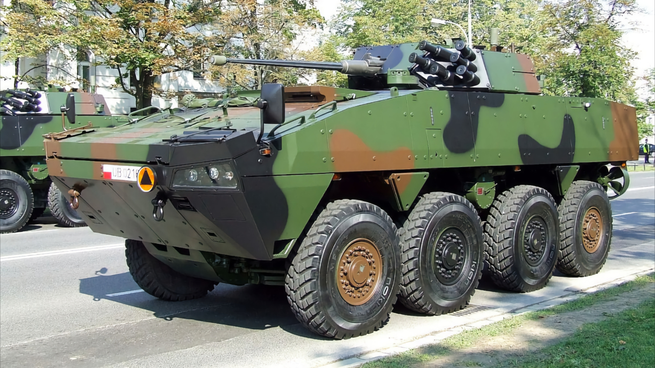 乌克兰 rosomak 装甲运兵车,mk 310 pabm