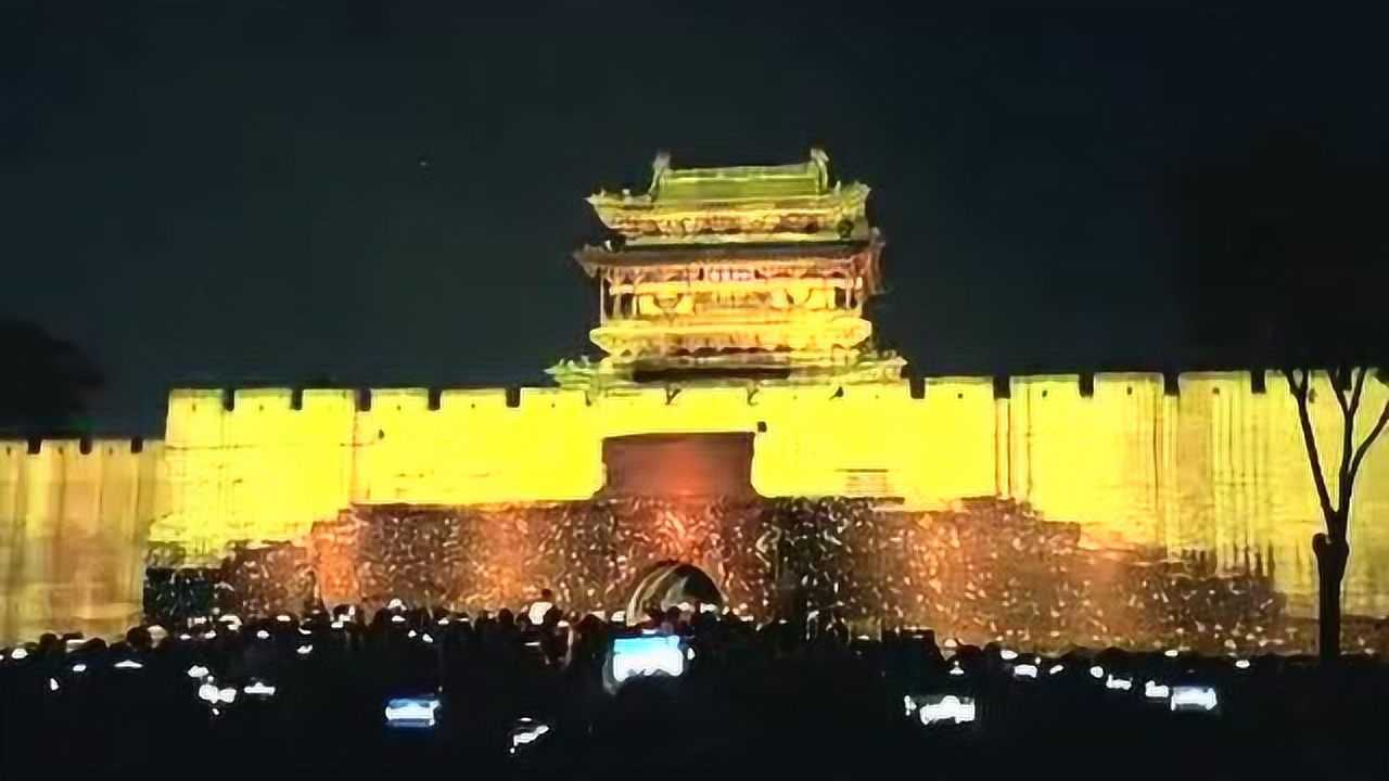 3D灯光秀点亮平遥古城，视觉盛宴震撼上演！_高清