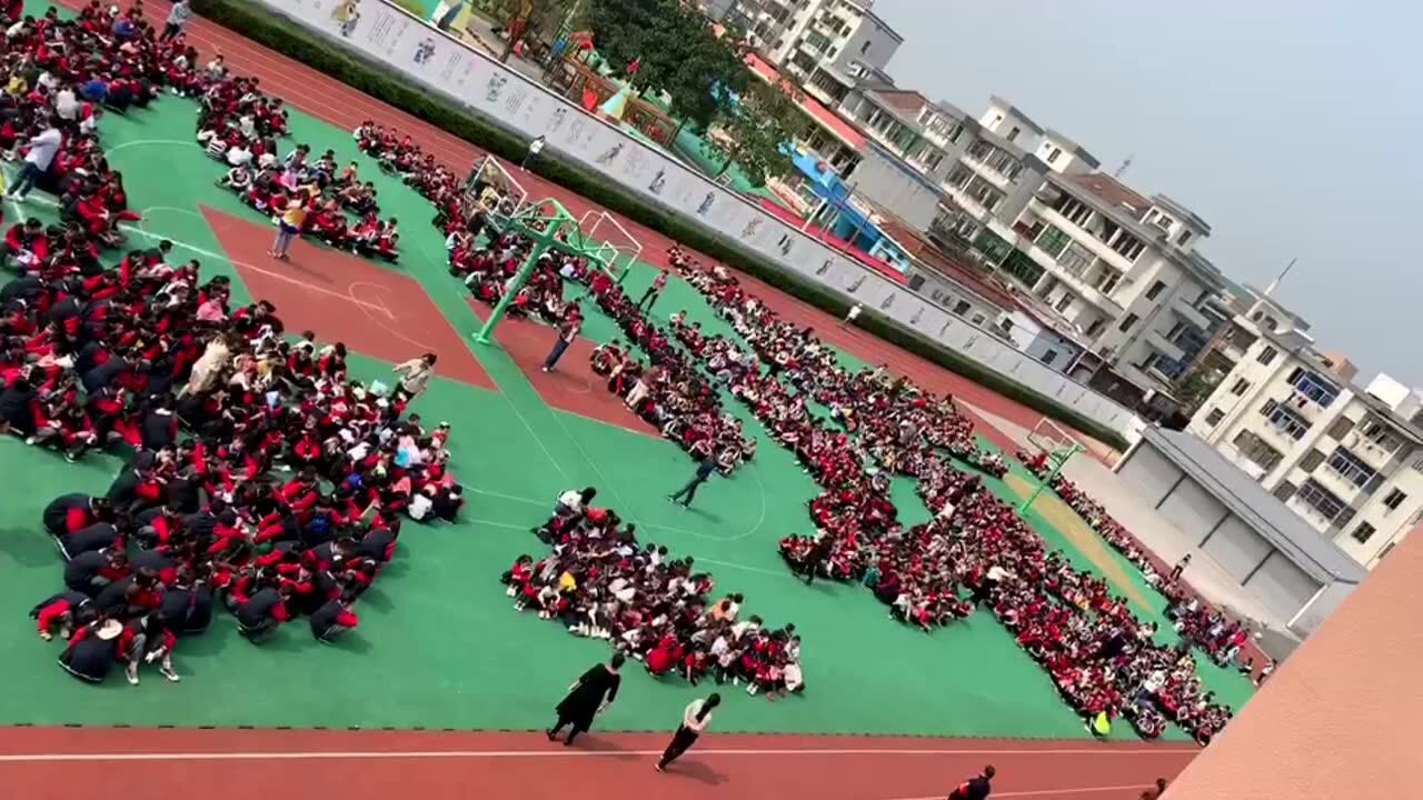 金迪学校校园应急演练2