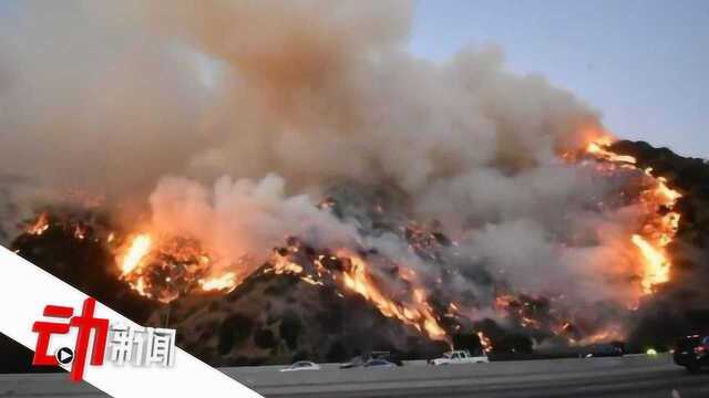 美加州大火:近20万人被迫撤离 十多场火正燃烧