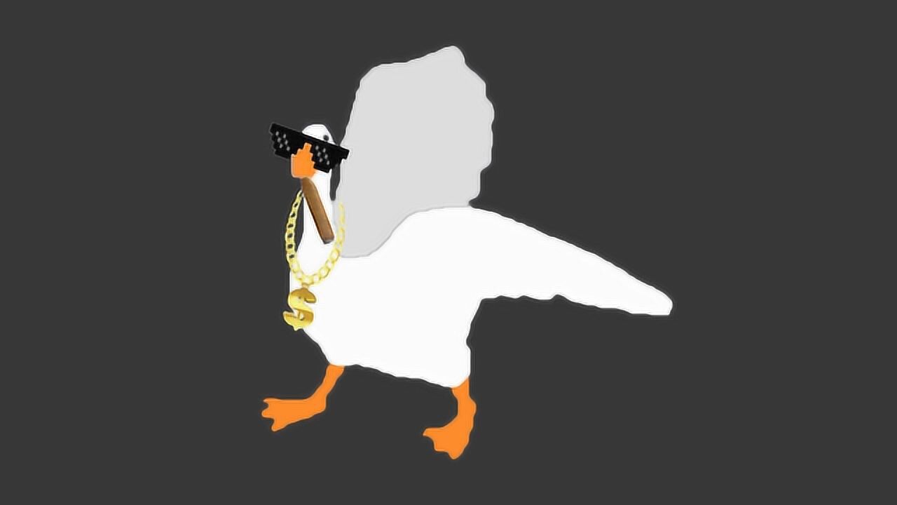 大鹅模拟器社会我大鹅人狠话不多暖心帮孩童结局欢乐多