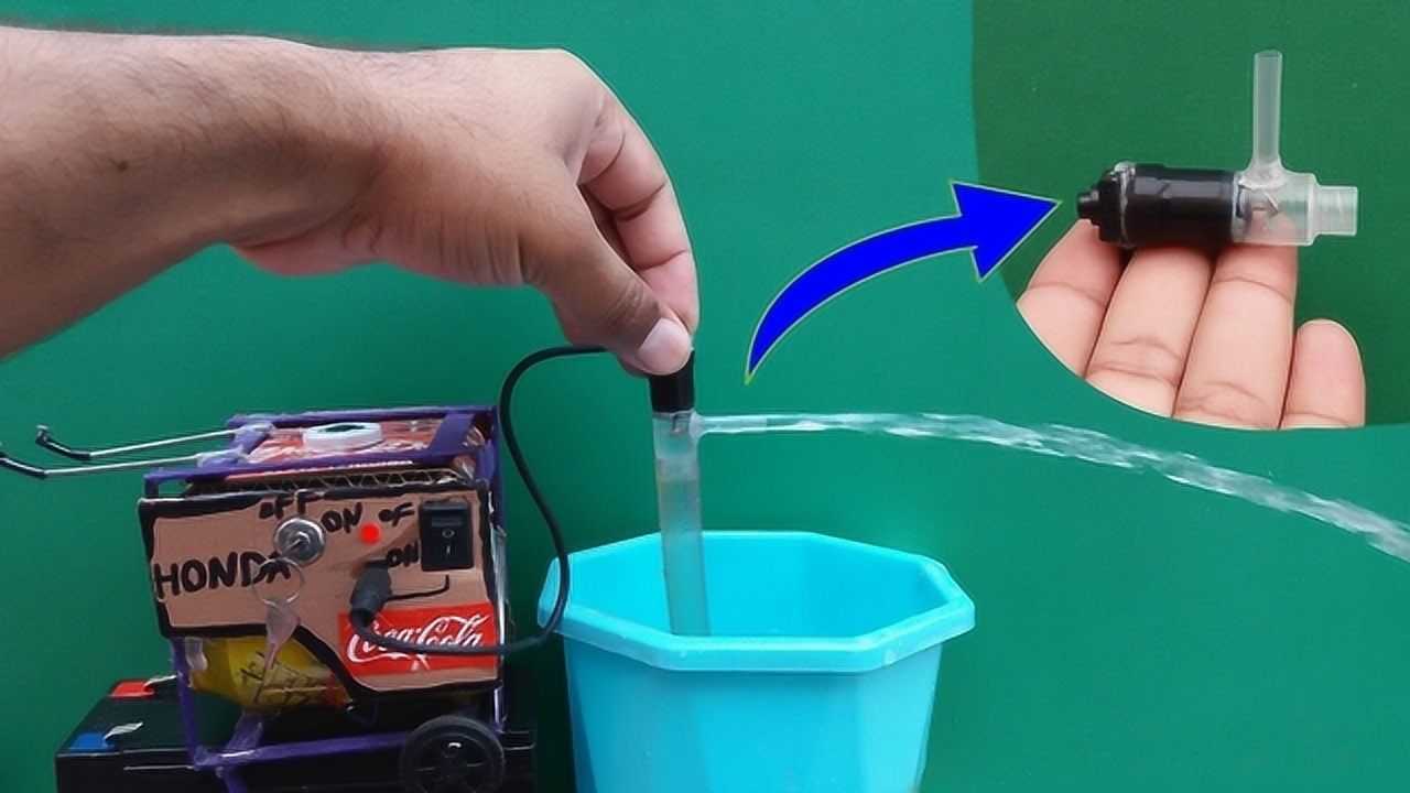mini抽水泵的制作过程,厉害了