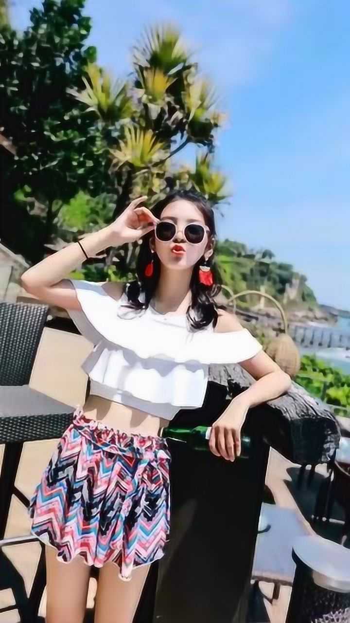 章若楠穿泳衣尽显自己好身材原来这个女生真的很漂亮