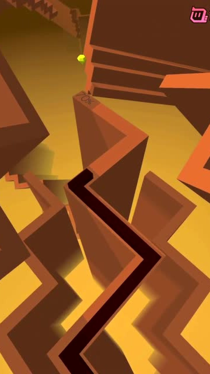 跳舞的线混沌完美过关最后的压迫力十足