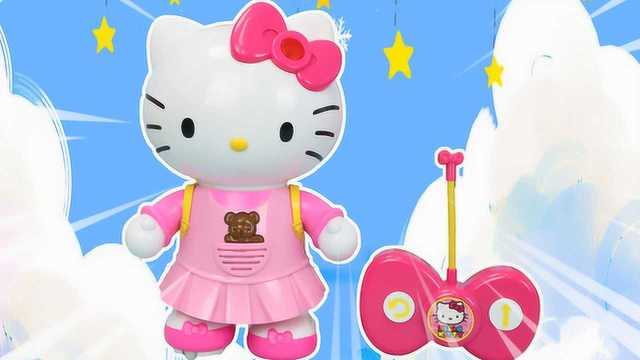 HelloKitty凯蒂猫电动音乐机器人玩偶分享