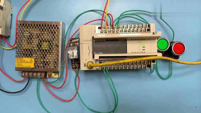 电工知识:PLC如何编程接线,编程接线步骤一一讲解,运行演示