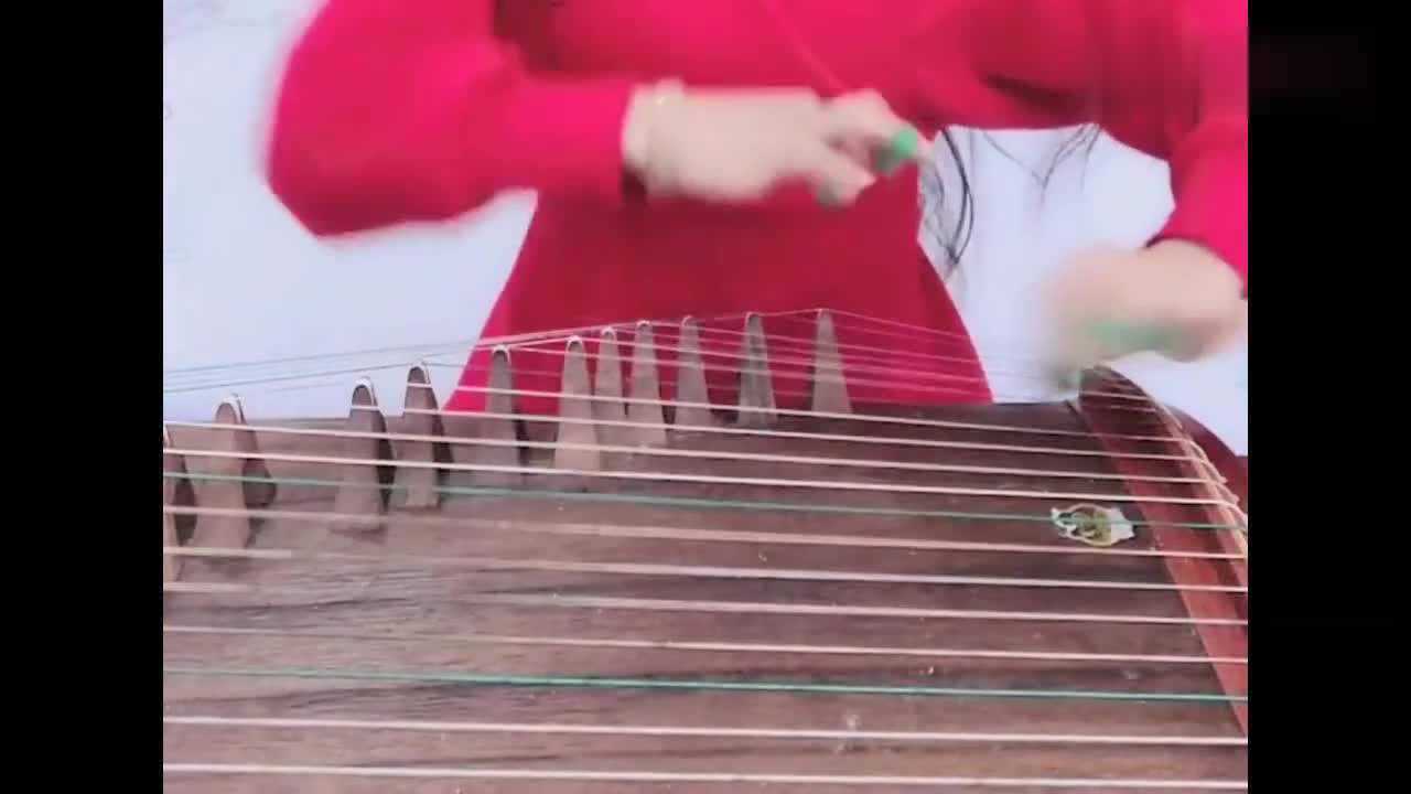 古筝演奏初识太极经典真是令人敬佩
