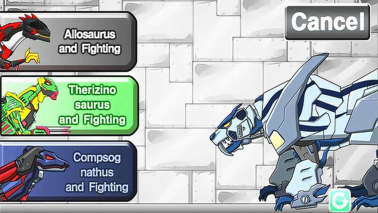 变形金刚剑齿虎大战机器恐龙怪兽霸王龙和狂暴龙被打败