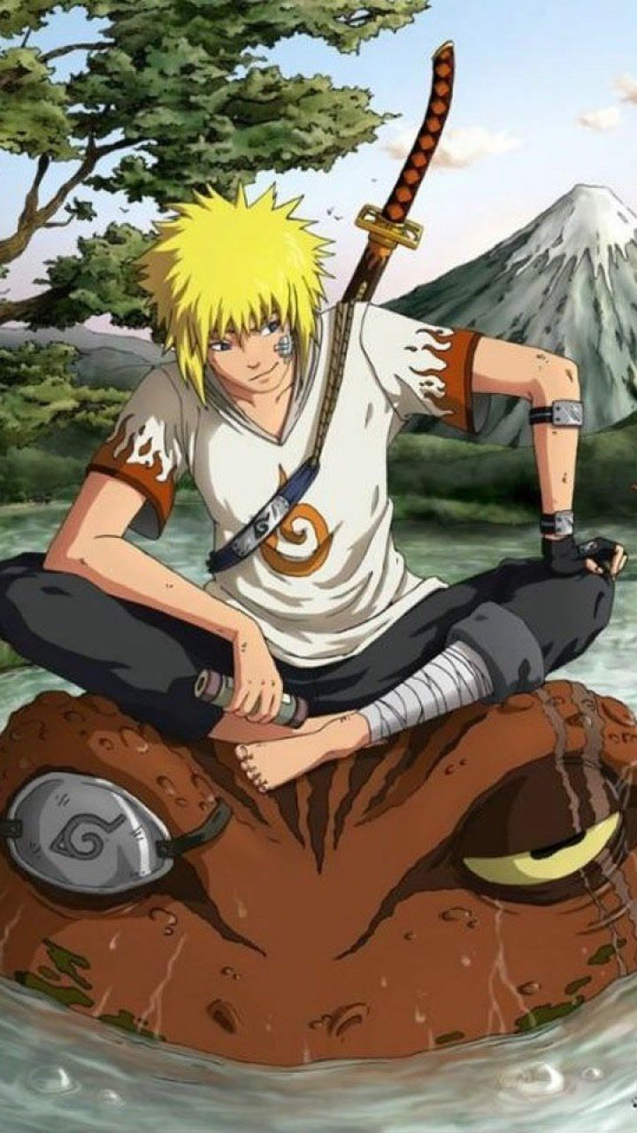 画火影忍者q版四代目火影波风水门守护木叶的英雄