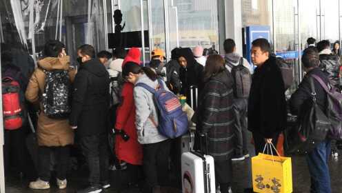 直击2020春运首日，西宁站发送旅客约27000人次！