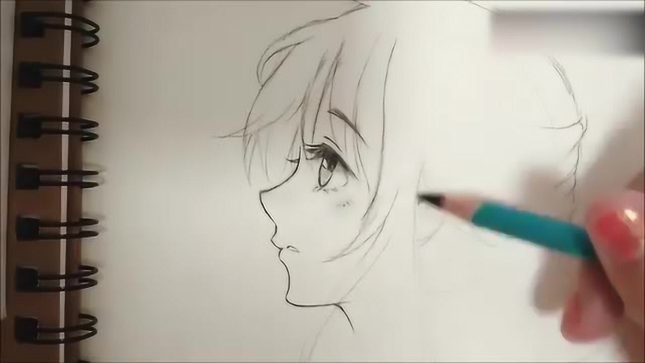 人物教程，看上去很简单，适合新手练习_高清