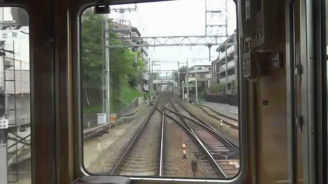 日本铁路 阪急神户线 早上通勤特快 梅田神户三宫高速神户