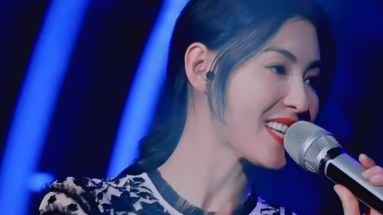 张柏芝演唱一首歌隔空对话谢霆锋网友控制不住眼泪