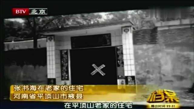 悍匪张书海被抓,审讯时他竟哭诉:我是为了带村民发家致富