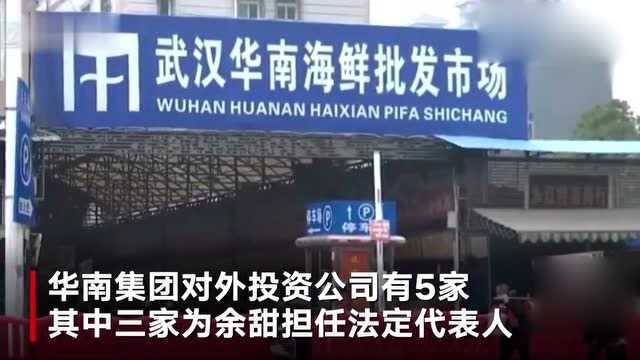 病毒根源华南海鲜市场背后的老板,个人名下29家公司,担任20家公司股东