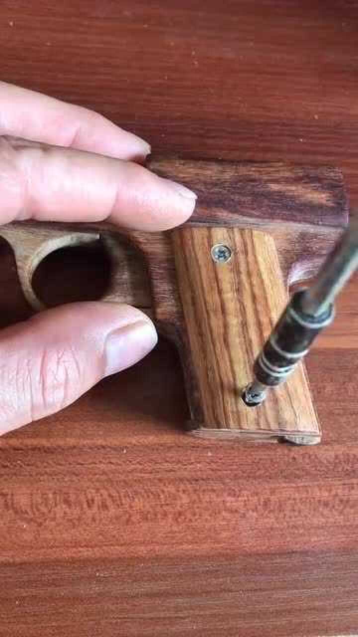 简单的木头小木枪