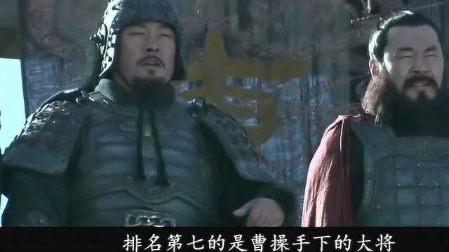 三国猛将排行榜,关羽张飞未进前三,谁有资格成为第一?