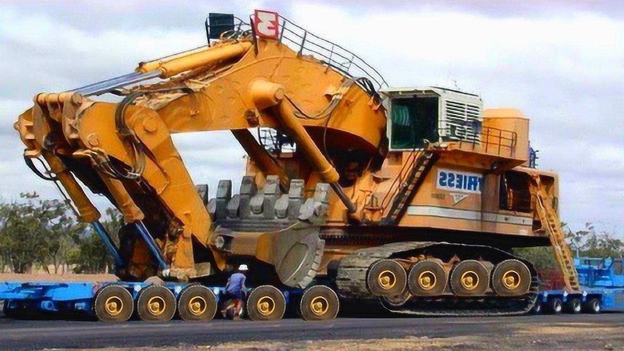 看看中国制造的巨型挖掘机!自重2000吨,堪称真实版机械怪兽