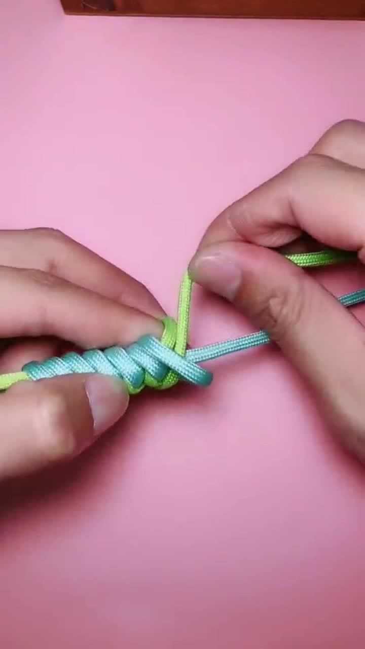 最慢最细节的金刚结编法