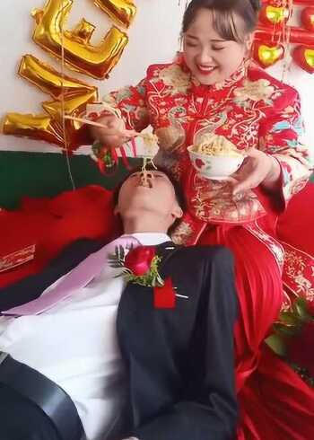 河南闹婚礼图片