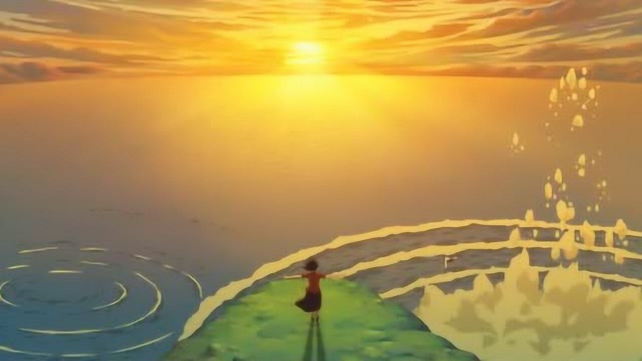 《大鱼海棠》美景篇:治愈系美景,快来洗涤你的心灵.