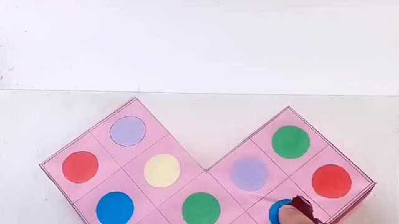 手工制作爱心洞洞乐做出来送同学简单又惊喜