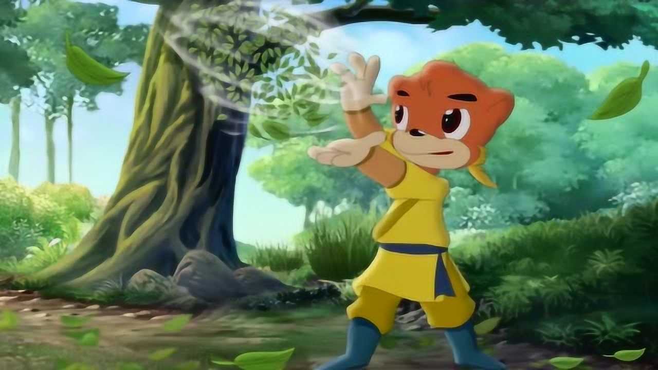 虹猫蓝兔:虹猫武功大突破!看呆围观群众小狸!