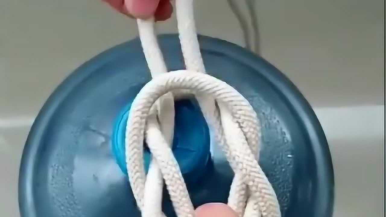 快要失传的打结手法学会轻松提水桶太实用了