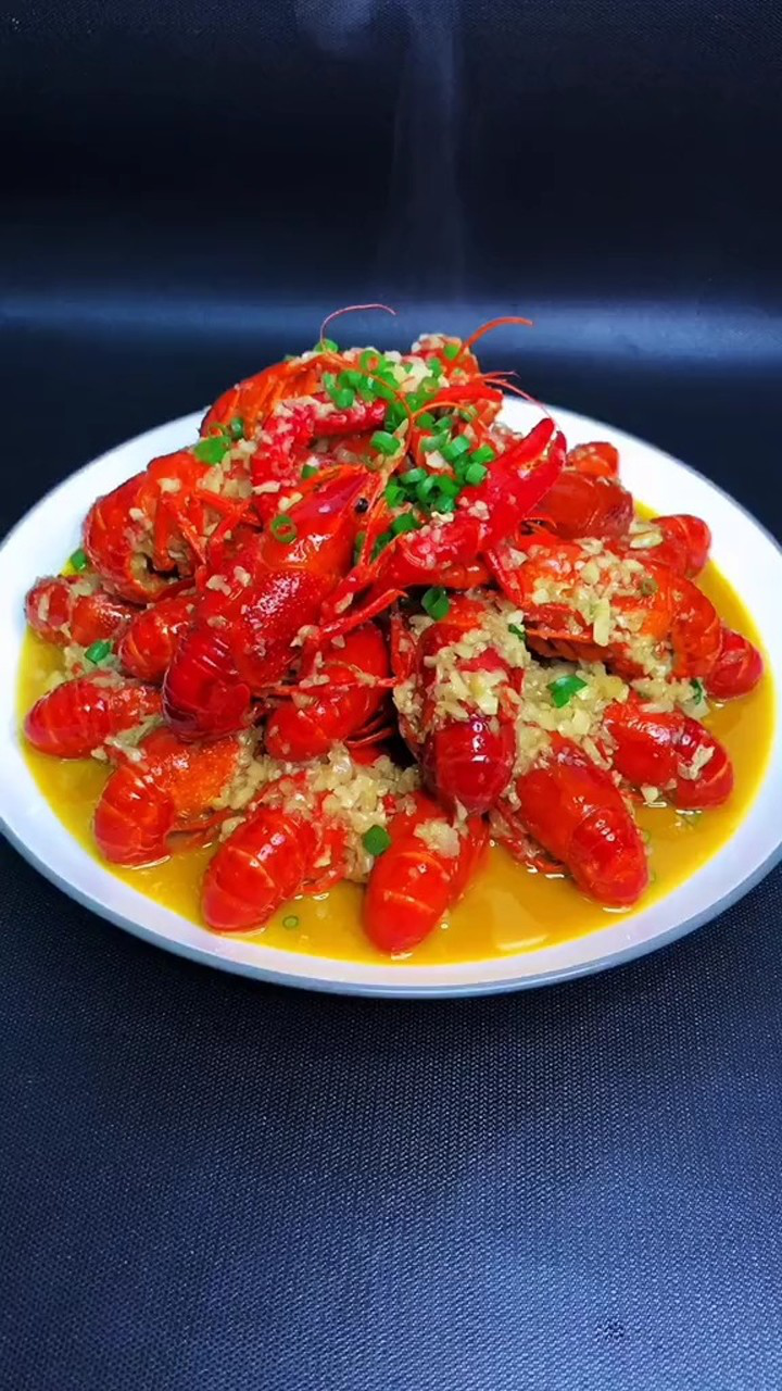 蒜泥小龙虾小龙虾这样做我吃了一盆