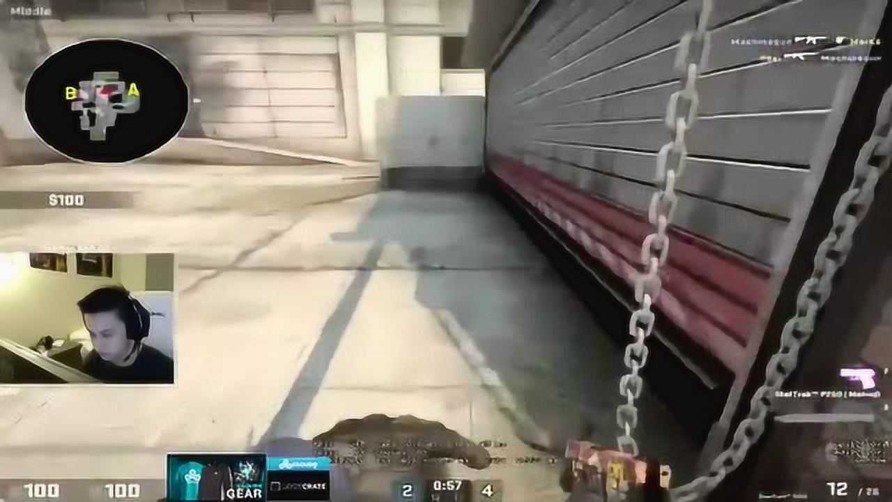 csgo来看看大神怎么爆闪这招你学会了吗