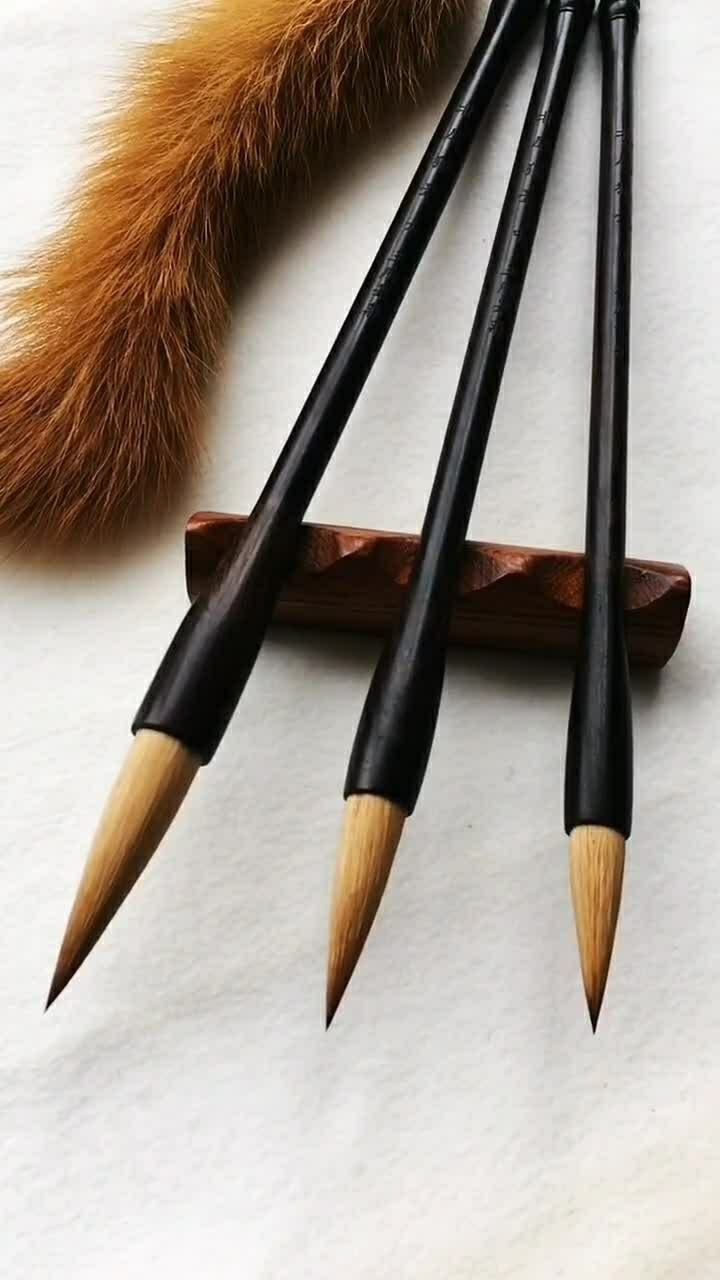 爆款北尾狼毫笔,笔肚饱满弹性足,行草书都好用