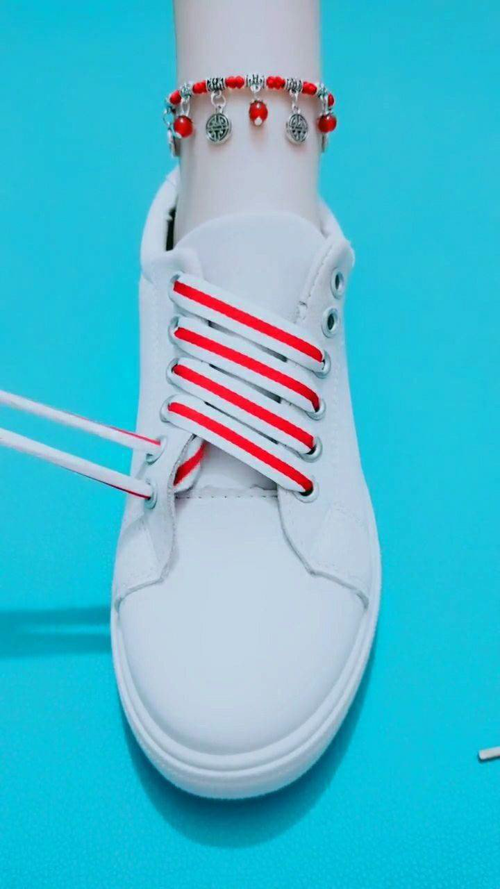 隐藏式系鞋带教程来了看着就简单保证你能学会