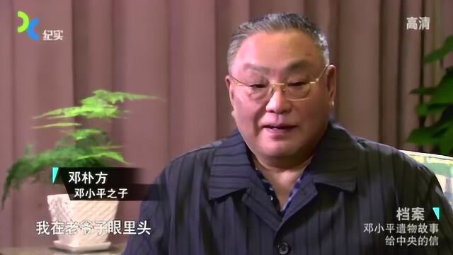 邓朴方是小平同志之子,对他寄予很大期望,更是他人叫做掌上明珠