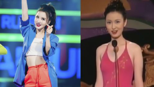 张萌18岁参加TVB国际华裔小姐竞选画面曝光，模样青涩身材超火辣