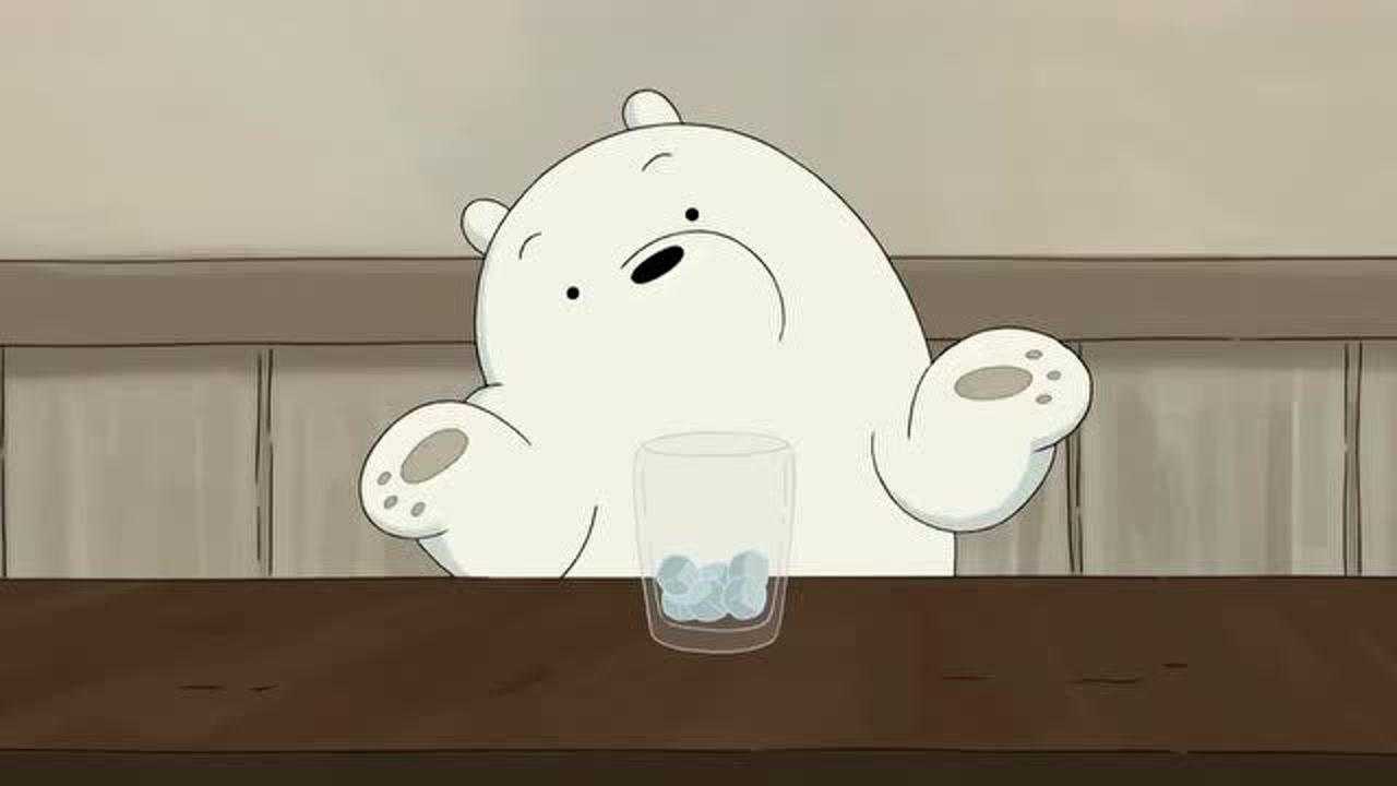 咱们裸熊:萌萌的小白熊太讨人喜欢了,叫小白仔正合适