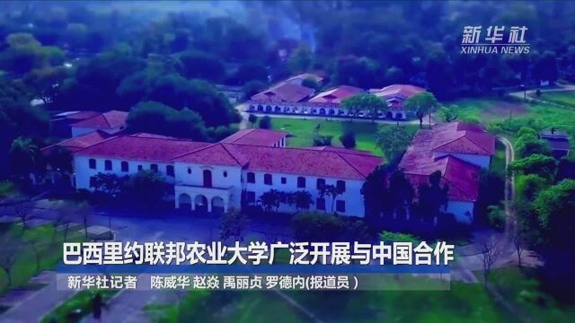 巴西里约联邦农业大学广泛开展与中国合作