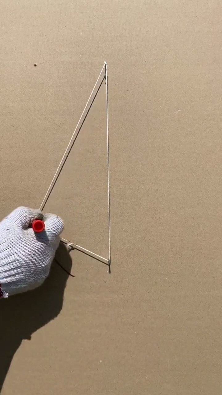 木工常规操作两钉一线画椭圆我竟然被惊呆了