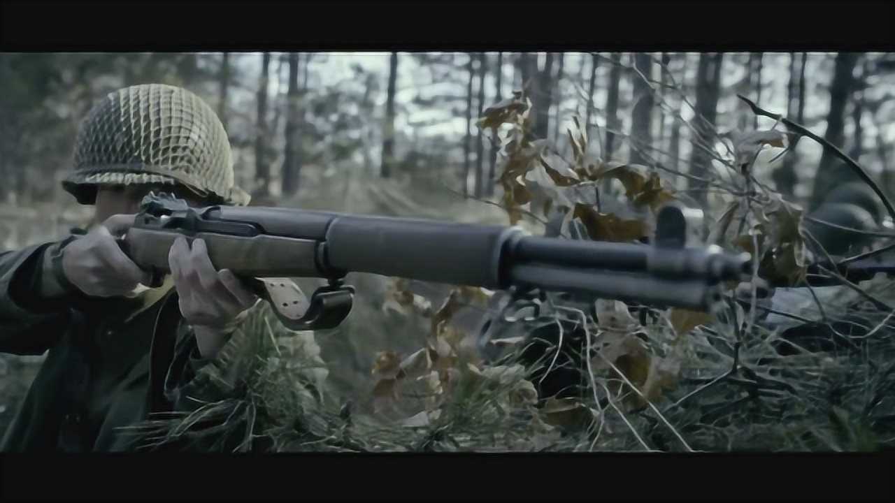 高清二战电影盟军美式武器伏击德军全面碾压