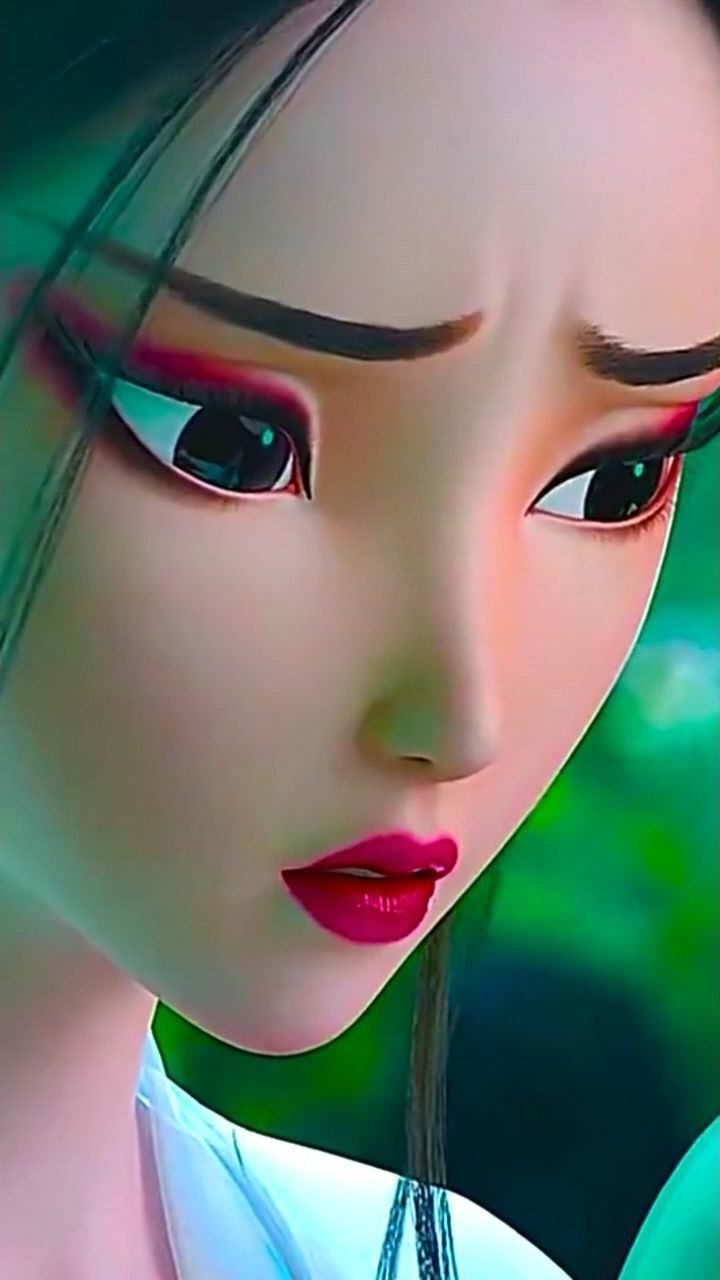 白蛇缘起小白的颜值那可是整个国漫圈数一数二的