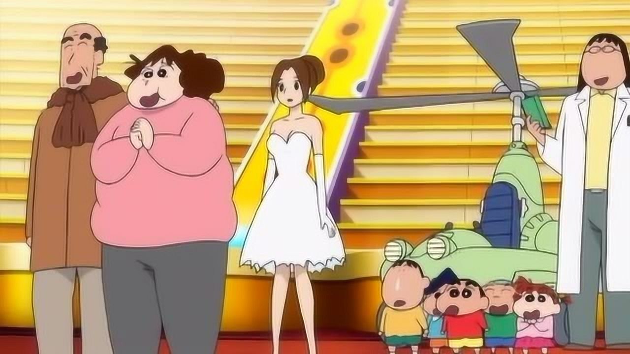 蜡笔小新穿越到未来,救了未来的自己,这一切都被阿呆拍了下来