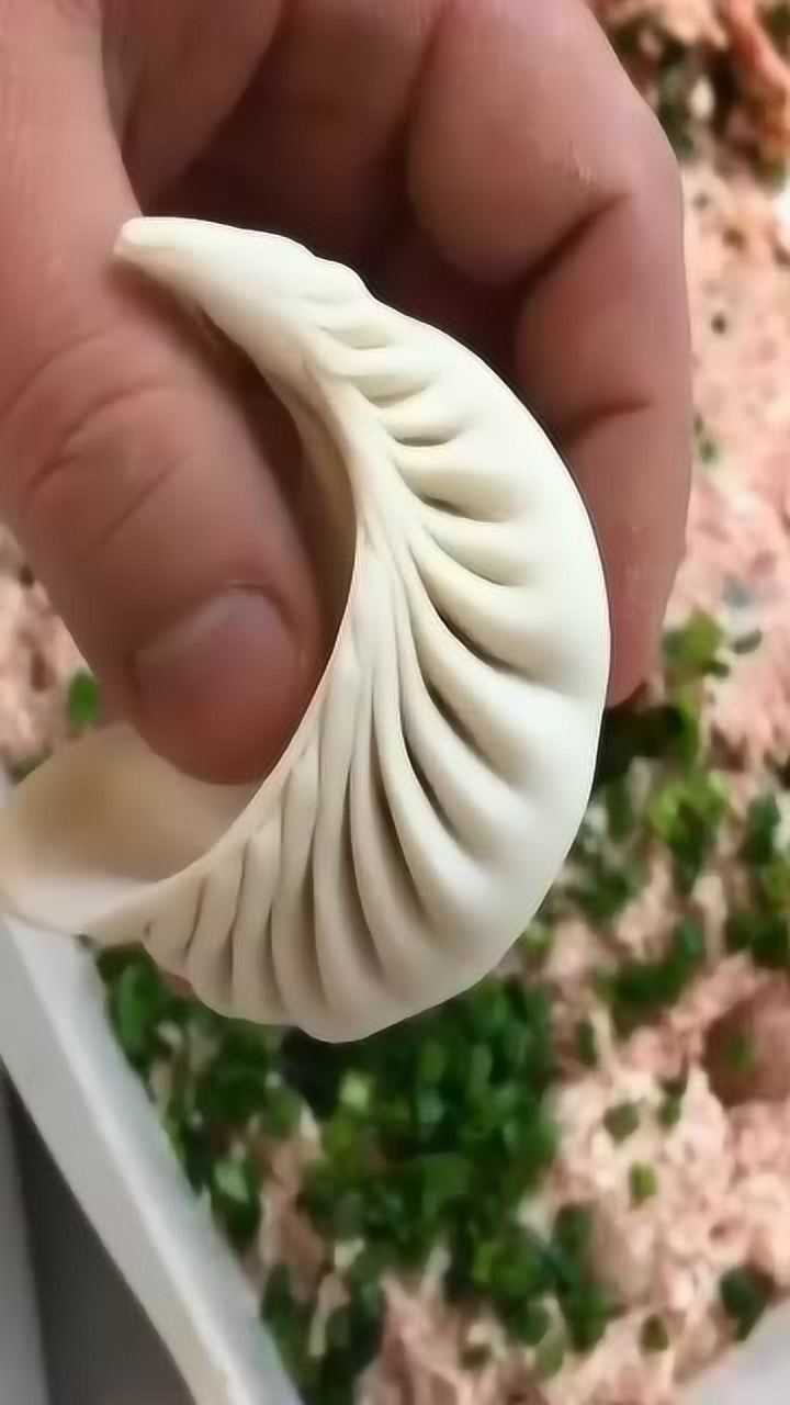 教你月牙饺子的正确包法,慢动作,好看还煮不破,一看就学会