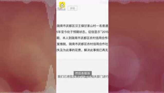 名下多出95万贷款征信污点