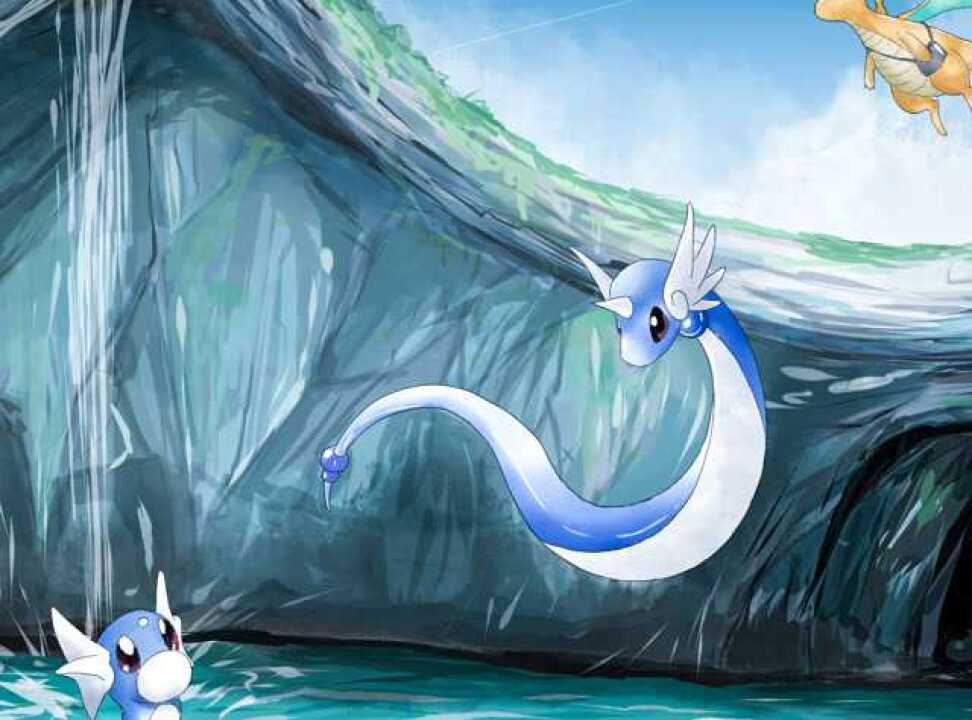 【精灵宝可梦水彩系列】no.9迷你龙