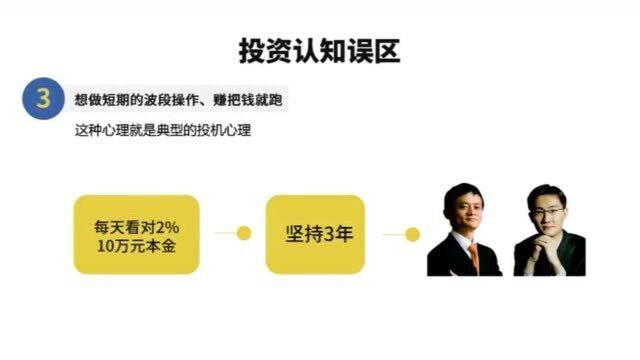 小白也能看懂的基金理财基础系列课程 投资心理建设宝典