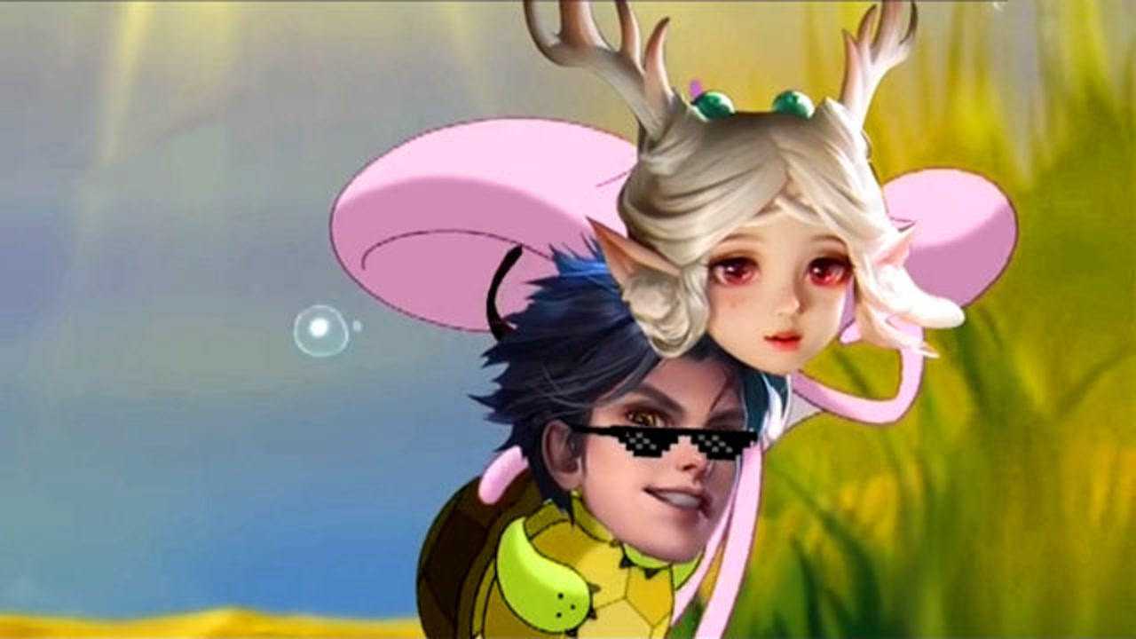 搞笑王者荣耀曜给瑶妹唱歌不愧是男高音