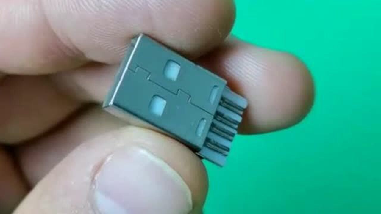 USB数据线的接线方法分享，其实也没有那么困难，只要分清线路就没问题_高清1080P在线观看平台_腾讯视频