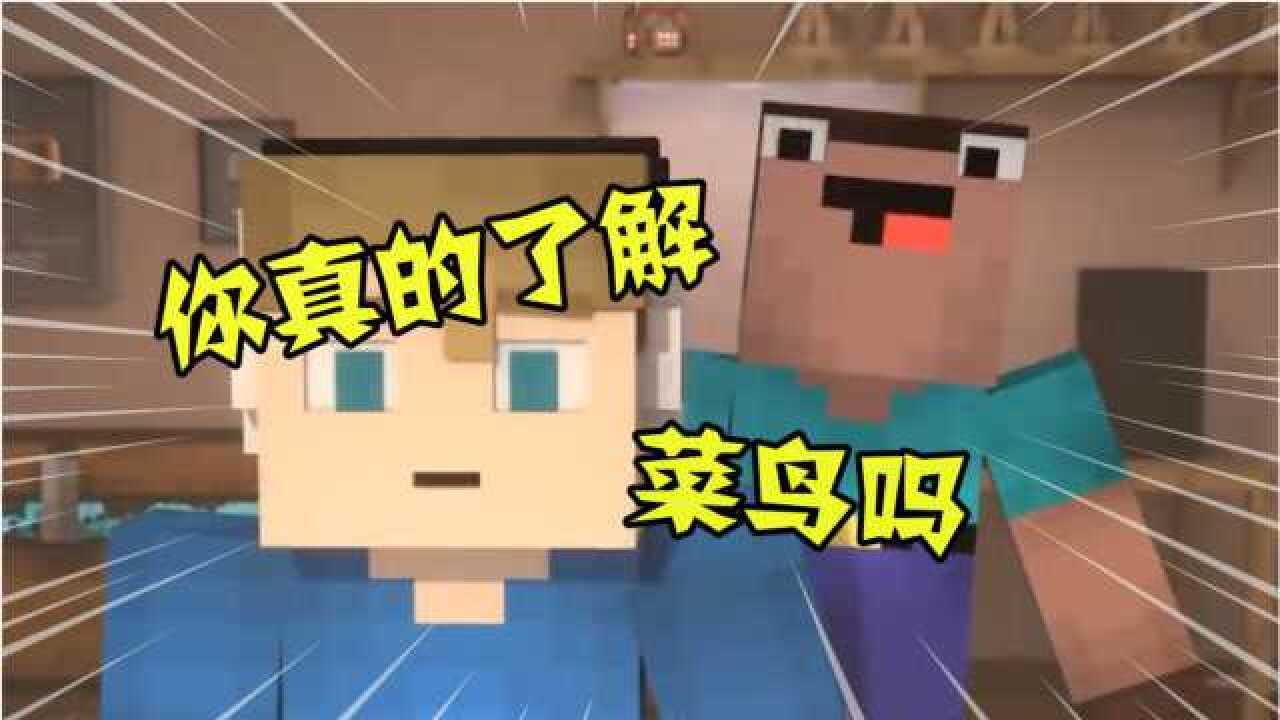 我的世界:菜鸟不仅能拍倒303,而且脾气还无限大