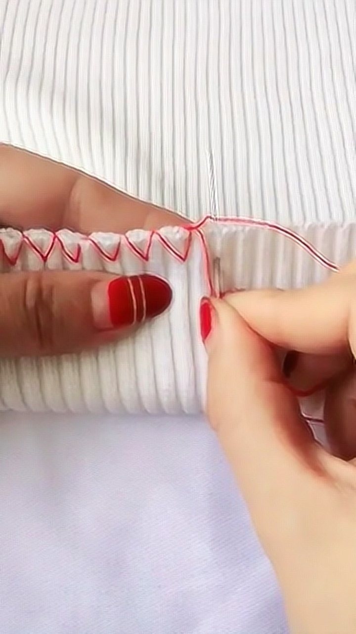 手工缝制机器锁边,看一遍就能学会