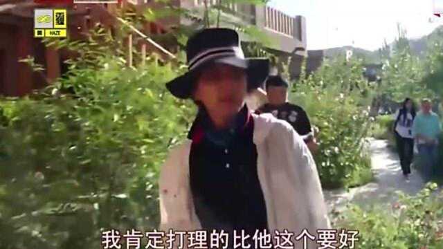 李勤勤不愧是老艺术家,演起戏来超认真,实力杠杠的